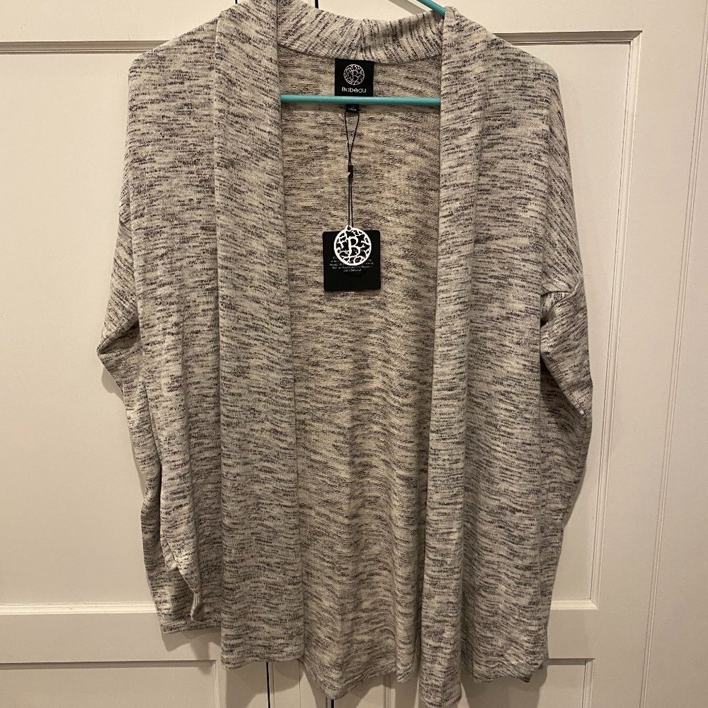 Bobeau Gray Cardigan